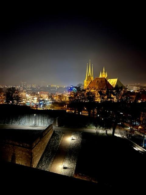 Altstadtpension Am Dom Erfurt Bagian luar foto